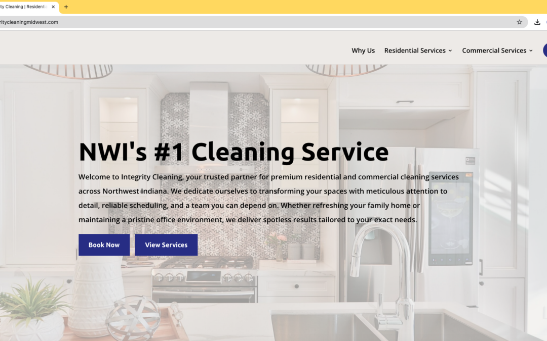 Integrity Cleaning Launches New Website