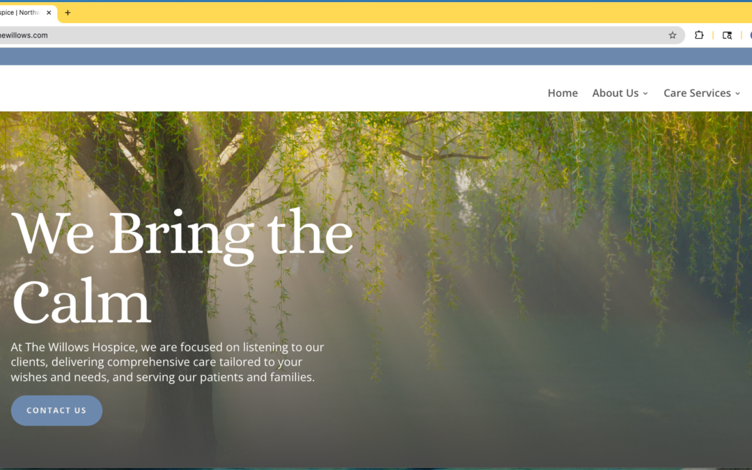 The Willows Hospice Launches New Website